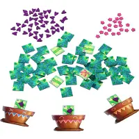Haba Jeu de course pour enfants Carni Faire pousser Flora 2012211001