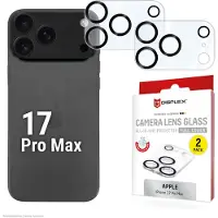 Displex CamGlass All-In-One Protection caméra pour Apple iPhone 17 Pro Max