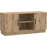 vidaXL Meubles TV, 102 x 34,5 x 47 cm, imitation chêne artisanal, panneaux de particules