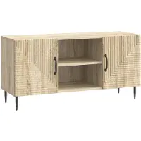 vidaXL Meuble TV en chêne Sonoma 102 x 34,5 x 50 cm, aggloméré
