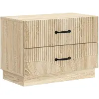 vidaXL Cabinet de chevet avec tiroir Chêne Sonoma 62 x 34,5 x 44,5 cm