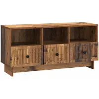 vidaXL Meuble TV en bois recyclé 102 x 34,5 x 50 cm, aggloméré