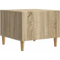 vidaXL Table basse en chêne Sonoma 49 x 50 x 40 cm, bois d'ingénierie
