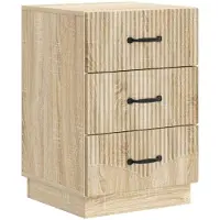 vidaXL Cabinet de chevet avec tiroir Chêne Sonoma 43 x 41 x 63,5 cm