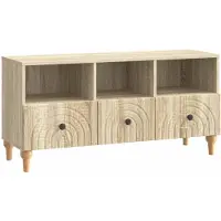 vidaXL Meuble TV 102 x 34,5 x 50 cm en aggloméré chêne Sonoma