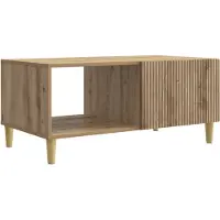 vidaXL Table basse en chêne Artisan 90 x 50 x 40 cm Bois composite