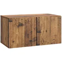 vidaXL Meuble TV mural 59,5 x 31 x 30 cm en bois recyclé