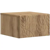 vidaXL Cabinet de chevet mural Chêne artisanal 49 x 34,5 x 20 cm