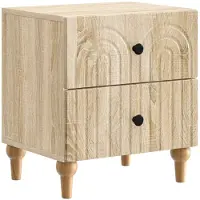 vidaXL Cabinet de chevet avec tiroir Chêne Sonoma 43 x 34,5 x 48 cm