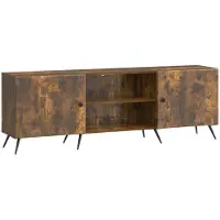 vidaXL : Meubles TV de 150 x 31 x 50 cm, en bois imitation chêne fumé