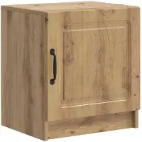 vidaXL Cabinet de chevet Chêne artisanal 43 x 34,5 x 47 cm
