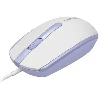 Canyon Computer mouse mouse M-10 Wired Dark grey (Filaire), Souris, Blanc, Violet