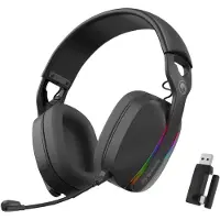 MARVO Casque de jeu sans fil Pluz 70w, argent, taille unique