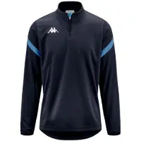 Kappa Dolvole Half Zip Sweatshirt Bleu 8 Years Enfants