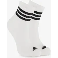 Adidas Chaussettes 'Kids 3-Stripes Cushioned Crew 3 Pair Pack' noir / blanc