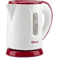 Girmi Bouilloire électrique BL10 0,8 L Rouge Blanc 1100 W