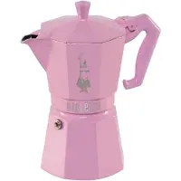 Bialetti Cafetière italienne 6 tasses rose pastel - - 0009064 - moka exclusive