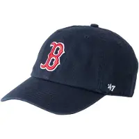 47 Casquette 'BOSRED CLEAN UP' bleu marine / rouge / blanc