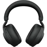 Jabra Evolve2 85 (Filaire, Sans fil, USB-A, Les équipes Microsoft), Casque micro de bureau, Noir