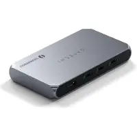 Satechi Thunderbolt 4 Slim Hub Pro - Hub de bureau pour Mac, iPhone, iPad et Windows - Space Grey