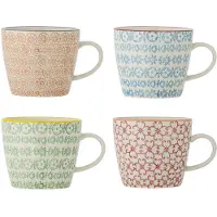 Bloomingville Tasse Carla, multicolore, grès, Tasse, Multicolore