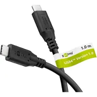 Goobay Câble USB-C, USB4, 100 W, 40 Gbit/s, Power Delivery, 1 m - Goob