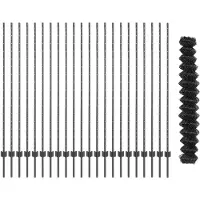 vidaXL Clôture en fil métallique avec poteaux, 25 x 1,6 m, en acier revêtu de PVC