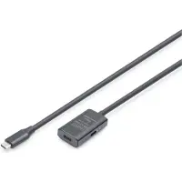 Digitus Da-73108 Usb-c To Usb-c Cable 5 M Argenté
