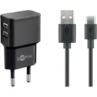 Pro Chargeur USB A + câble USB C -