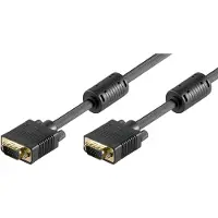 Pro Câble vidéo SVga HD15 mâle/mâle, haute-qualité, blindé, 10.0m cd55180 - cd50491