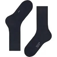 Falke Chaussettes bleu marine / blanc