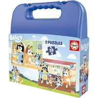 Bluey Puzzle im Etui Bluey 2in1 (2x20 dlks) (20 pièces)