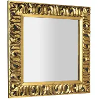 Sapho Miroirs - Miroir Zeegreas dans un cadre, 900x900 mm, doré IN416