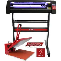 Monster traceur de découpe LED 720 mm, presse à transfert 50 cm et logiciel