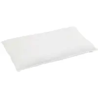 vidaXL Couverture d'hiver avec oreillers, 3 pièces, blanche, en duvet et plumes
