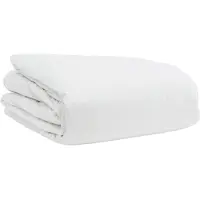 vidaXL Ensemble de couettes et oreillers , 3 pièces, blanc, en duvet