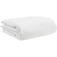 vidaXL Ensemble de couettes et oreillers , 3 pièces, blanc, en duvet