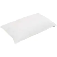 vidaXL Couverture avec coussins, 3 pièces, blanc, microfibre