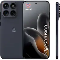 Motorola Edge 70 Fusion, écran de 17,2 cm (6,78 pouces), 8 Go de RAM, 512 Go de stockage, appareil photo de 50 MP, système d'exploitation Android 16.0, couleur : noir