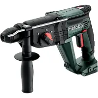 Metabo Kh 18 Ltx 24 Cordless Hammer Drill Argenté One Size / EU Plug 220V