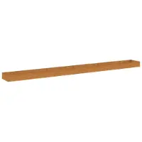 vidaXL Lit surélevé 960x100x36 cm acier corten