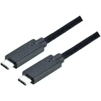 Bachmann 918.190 Câble USB 0,5 m USB 3.2 Gen 2 (3.1 Gen 2) USB C Noir (918190)