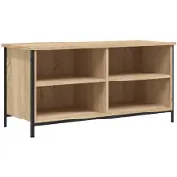 vidaXL Armoire TV Chêne Sonoma 100x40x50 cm Bois composite