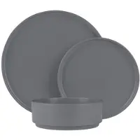 Berlinger Haus Service de table avec 18 assiettes Aspen Collection BH-10008