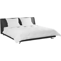 vidaXL : Ensemble de literie comprenant une couette et deux oreillers, 3 pièces, blanc, microfibre