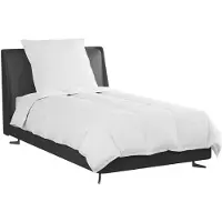 vidaXL Couverture d'été avec 2 coussins, blanche, en duvet