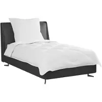 vidaXL : Couverture de lit avec 2 oreillers, blanc, microfibre