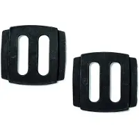 Sidi Plaques de rechange MTB Carbon pour Drako / Tiger / Jarin, Noir