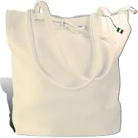 DrachenLeder Florence sac beige cuir shopper D2OTM107I