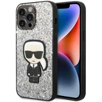 Karl Lagerfeld Klhcp14xgfkpg Iphone 14 Pro Max 6.7 Flakes Ikonik Phone Case Clair